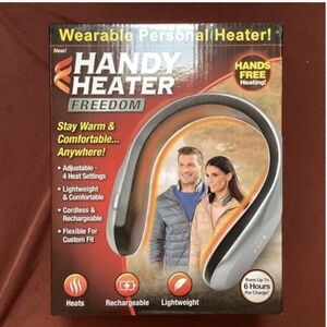 As Seen On TV Handy Heater Freedom wearable personal heater New in box